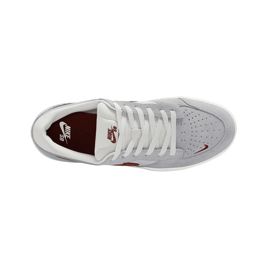 Nike SB Force 58 - Platinum Tint/Dark Team Red-Wolf Grey - Image 4