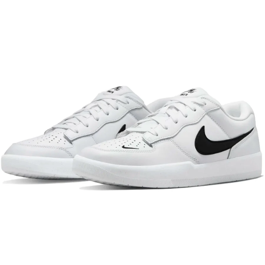 Nike SB Force 58 Premium - White/Black-White-White - Image 3
