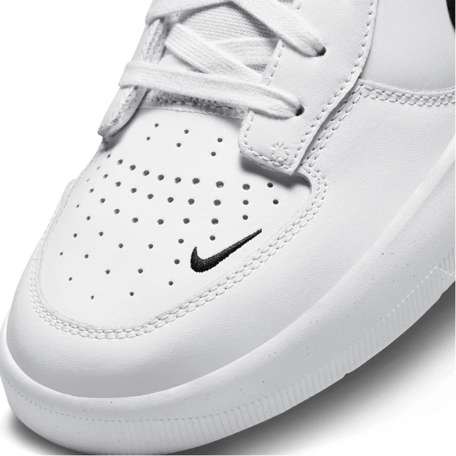Nike SB Force 58 Premium - White/Black-White-White - Image 7
