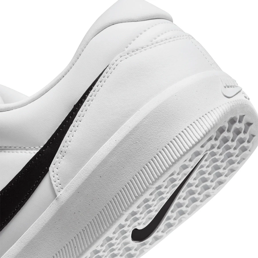 Nike SB Force 58 Premium - White/Black-White-White - Image 8