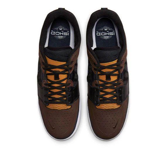 Nike SB Ishod Premium - Baroque Brown/Obsidian-Black - Image 3