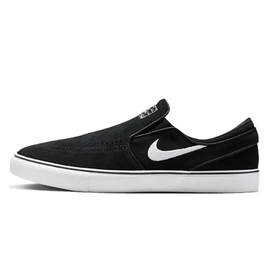 Nike SB Janoski+ Slip - Black/White-Black-Black - Image 2