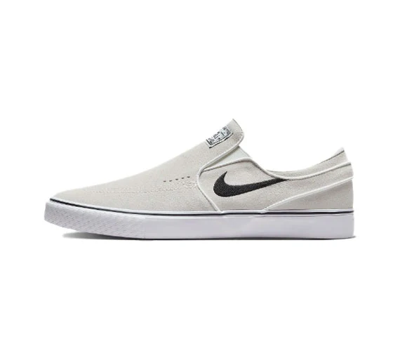 Nike SB Janoski+ Slip - Summit White/Black-Summit White-White - Image 2