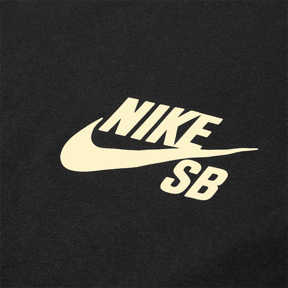 Nike SB LBR Logo T-Shirt Black/Coconut Milk - Image 2
