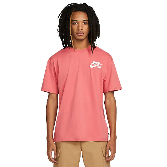 Nike SB Logo Skate T-Shirt - Adobe - Image 3