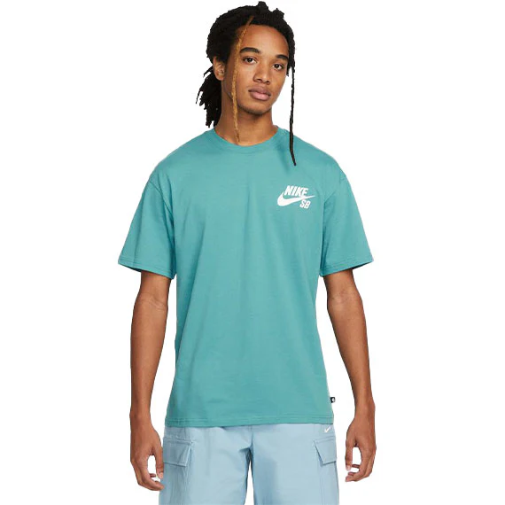 Nike SB Logo Skate T-Shirt - Minearal Teal - Image 3