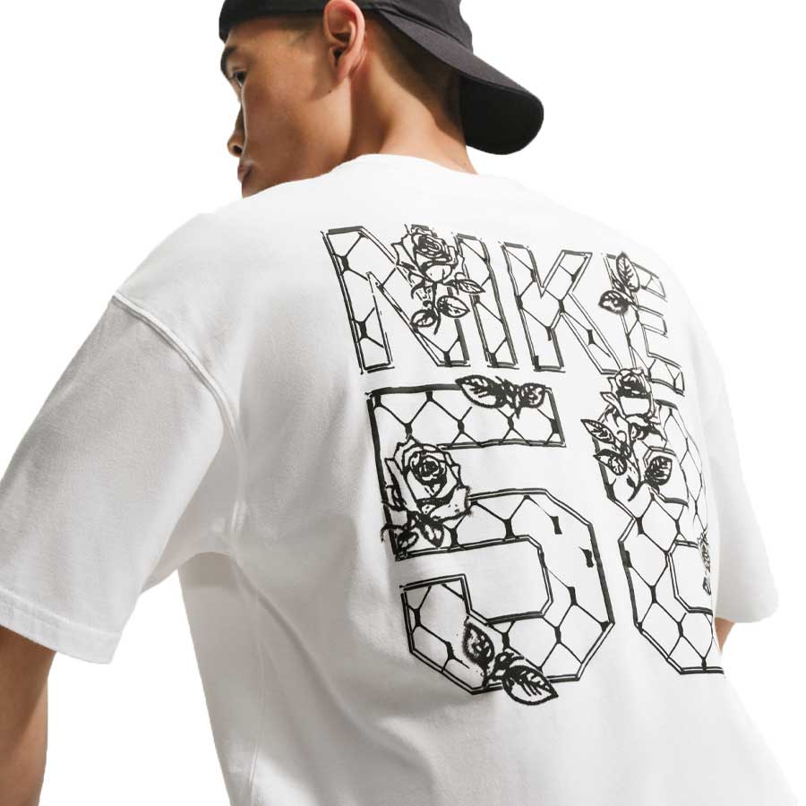 Nike SB LSE Varsity T-Shirt White/Black - Image 2