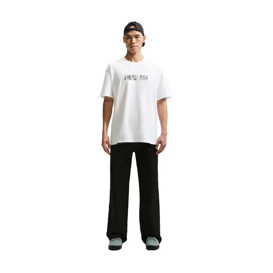 Nike SB LSE Varsity T-Shirt White/Black - Image 3