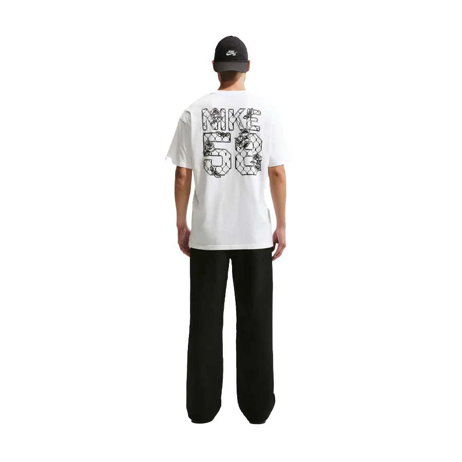 Nike SB LSE Varsity T-Shirt White/Black - Image 4