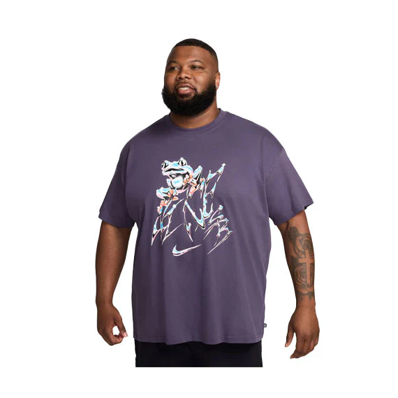Nike SB M90 Lazy Gawd T-Shirt - Dark Raisin - Image 2