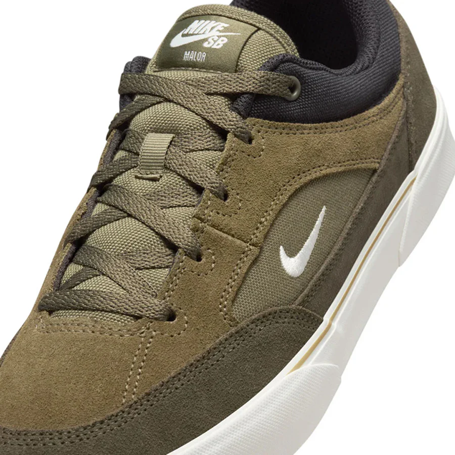 Nike SB Malor - Medium Olive/Sail-Cargo Khaki-Black - Image 6