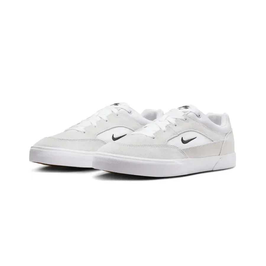 Nike SB Malor - White/Black-Summit White - Image 2