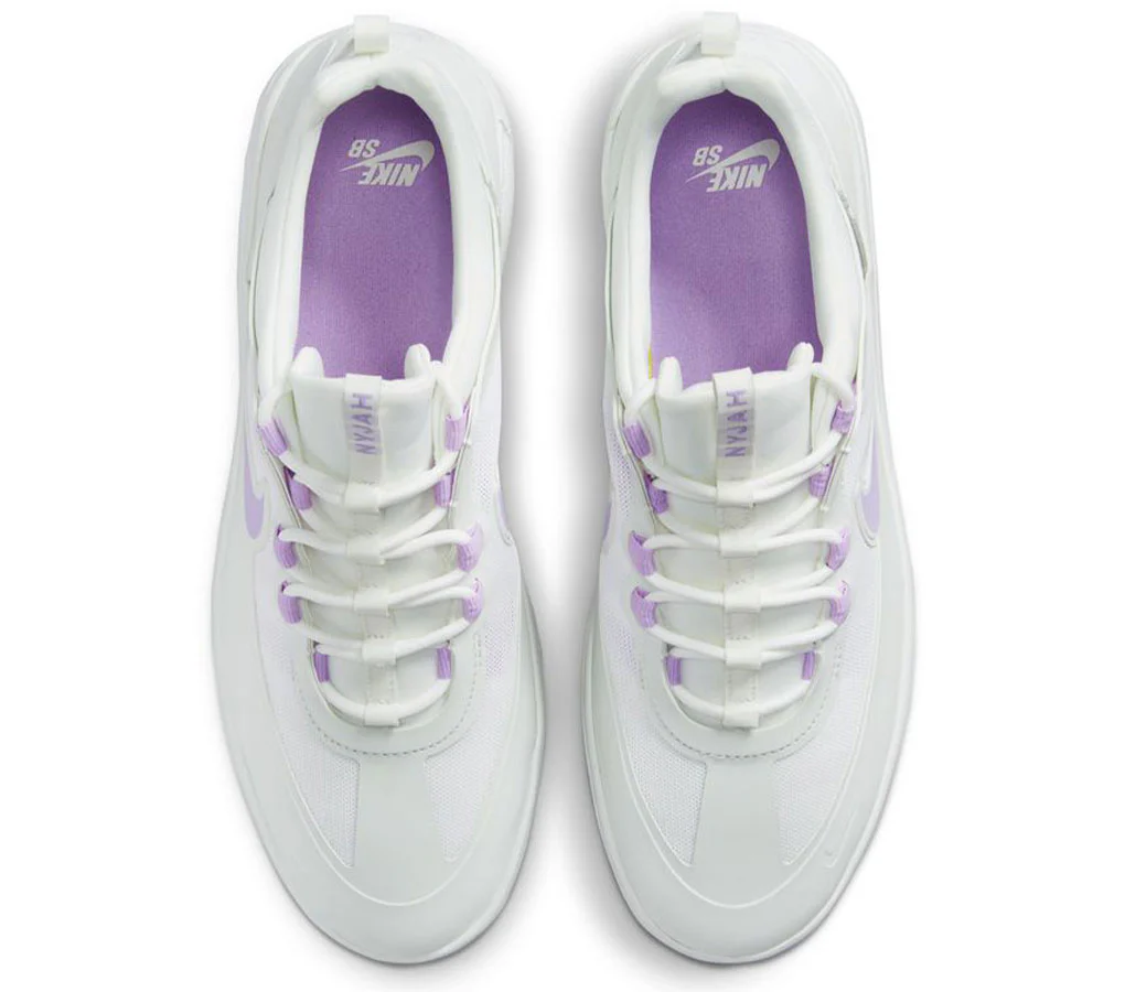Nike SB Nyjah Free 2 - Summit White/Lilac-Summit White - Image 4