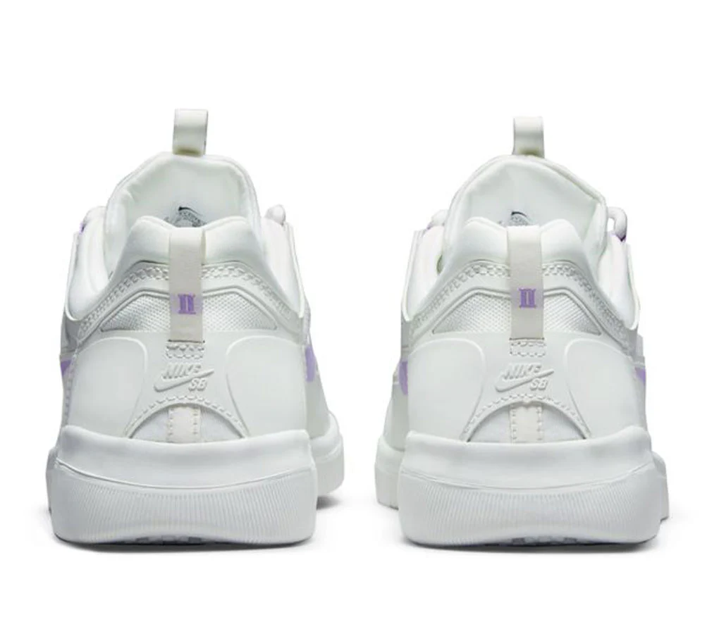 Nike SB Nyjah Free 2 - Summit White/Lilac-Summit White - Image 5