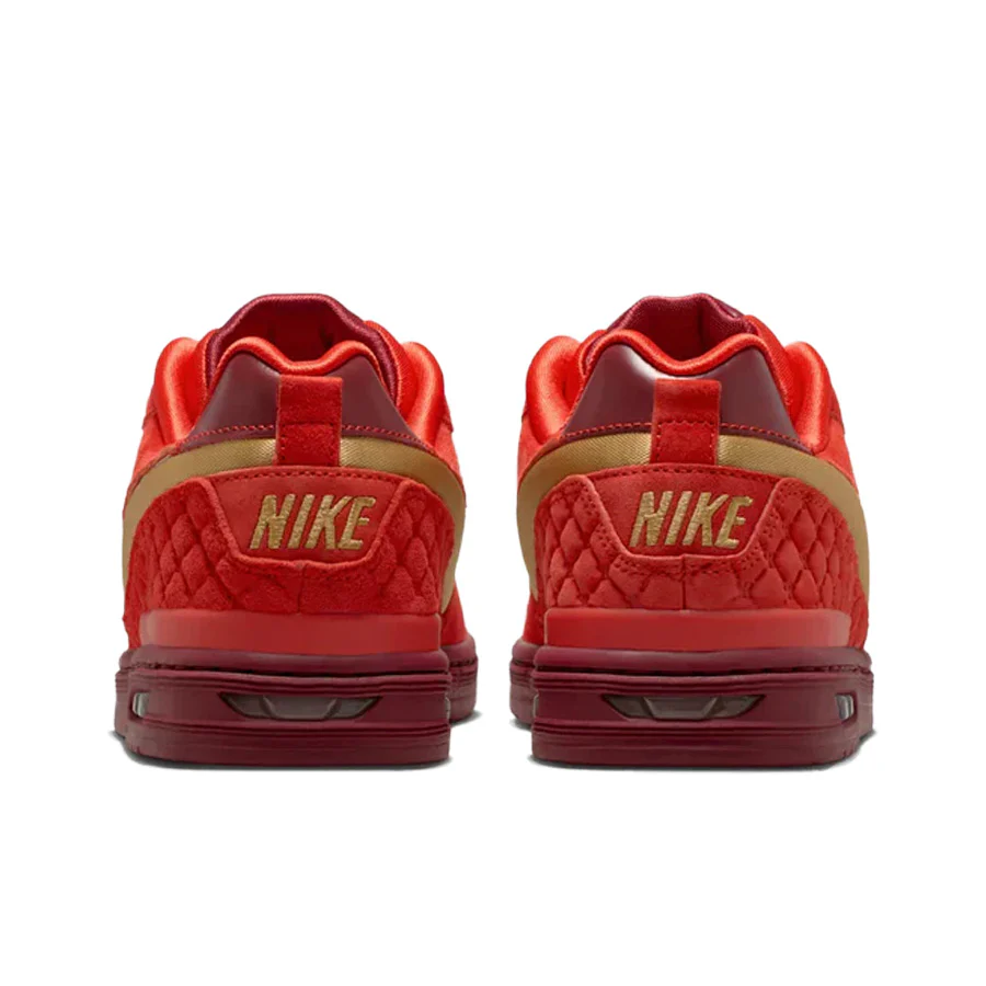 Nike SB P Rod Zoom Air Low Show Habanero Red/Club Gold-Team Red - Image 5