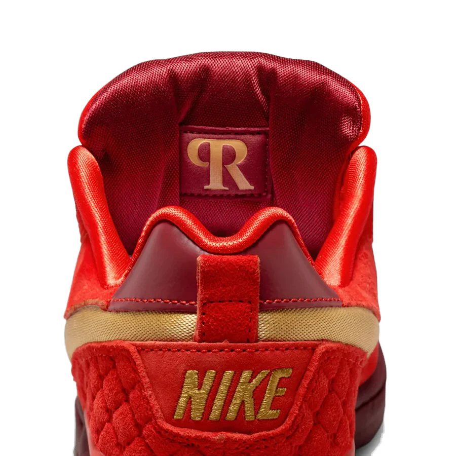 Nike SB P Rod Zoom Air Low Show Habanero Red/Club Gold-Team Red - Image 9