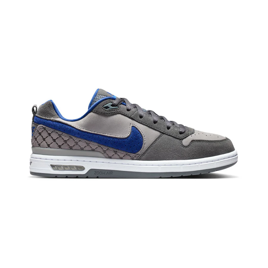 Nike SB Paul Rodriguez Zoom Air Low Shoe Flint Grey/Deep Royal Blue