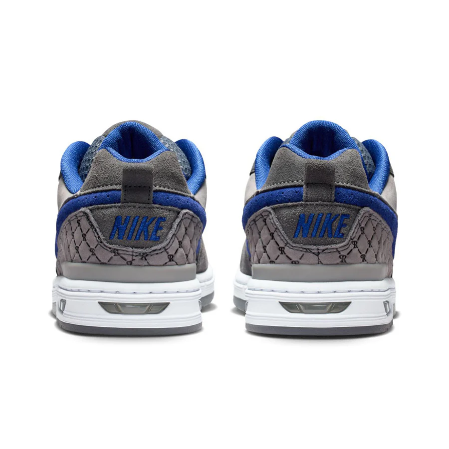 Nike SB Paul Rodriguez Zoom Air Low Shoe Flint Grey/Deep Royal Blue - Image 5