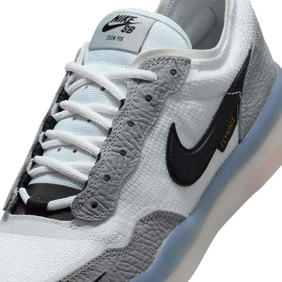 Nike SB PS8 - Wolf Grey/Black-Wolf Grey-White - Image 7