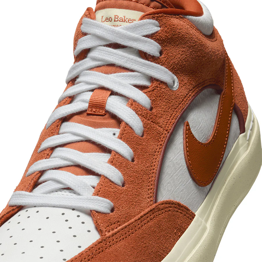 Nike SB React Leo - Dark Russet/Dark Russet-White-Dark Pony - Image 10