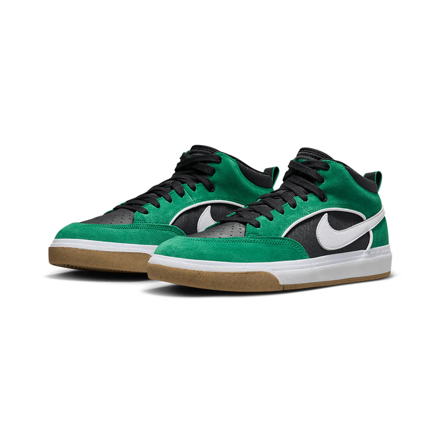 Nike SB React Leo - Malachite/White-Malachite-Black - Image 3