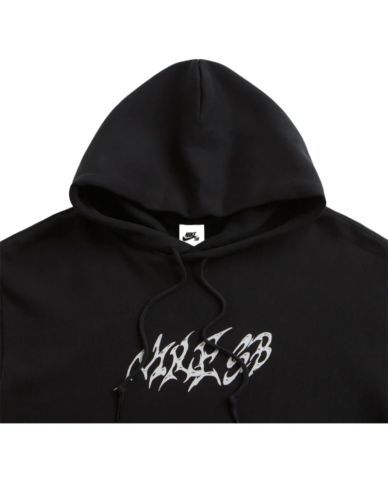Nike SB Stallion Hooded Sweatshirt - Black/White - Image 4