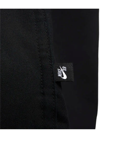 Nike SB Tanglin Skate Button Up Long Sleeve - Black - Image 5