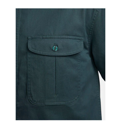 Nike SB Tanglin Skate Button Up Long Sleeve - Deep Jungle - Image 2