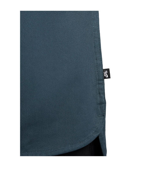 Nike SB Tanglin Skate Button Up Long Sleeve - Deep Jungle - Image 3