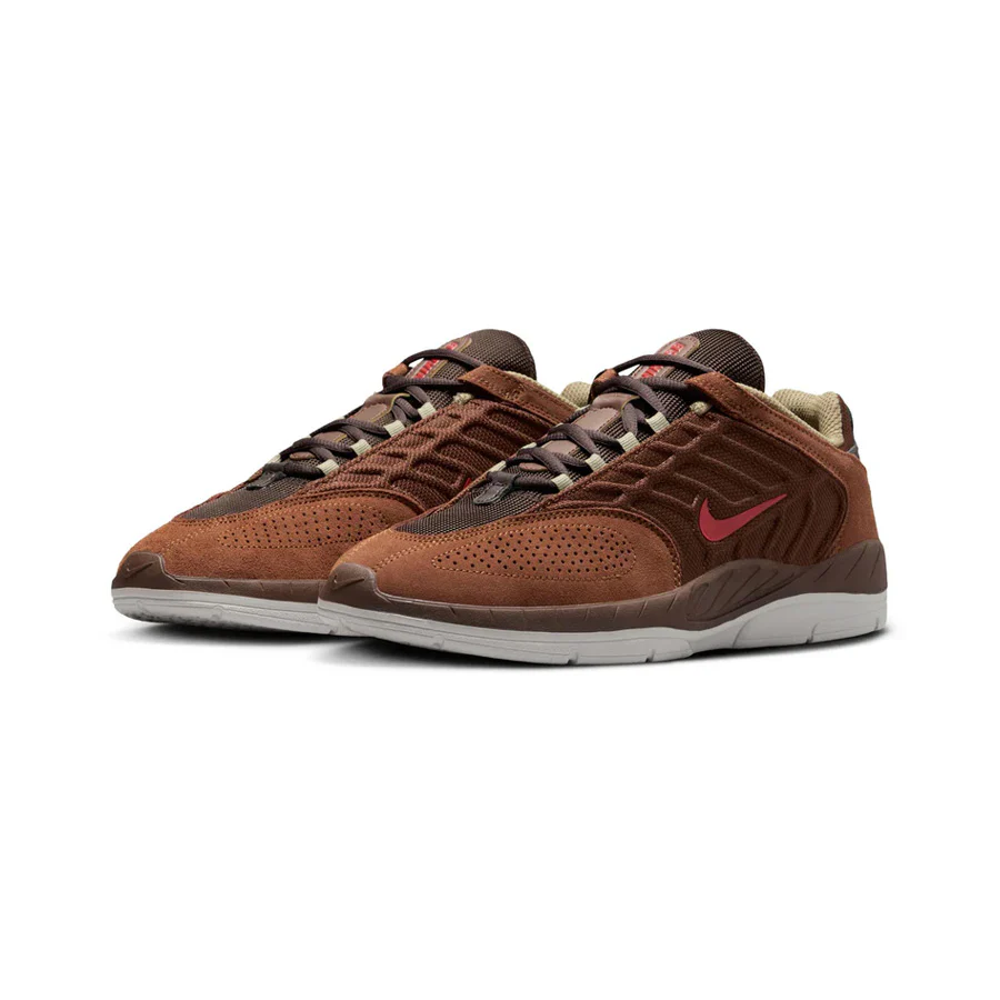 Nike SB Vertebrae - Cacao Wow/Dragon Red-Lt British Tan - Image 3