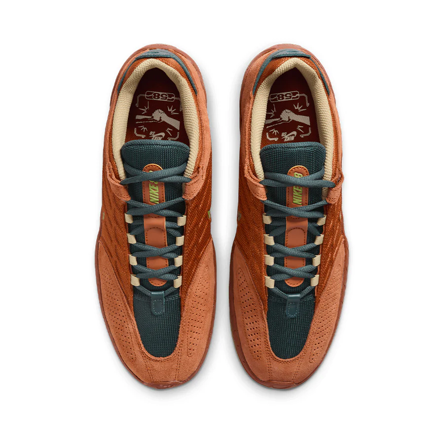 Nike SB Vertebrae - Dark Russet/Pear-Desert Orange - Image 6