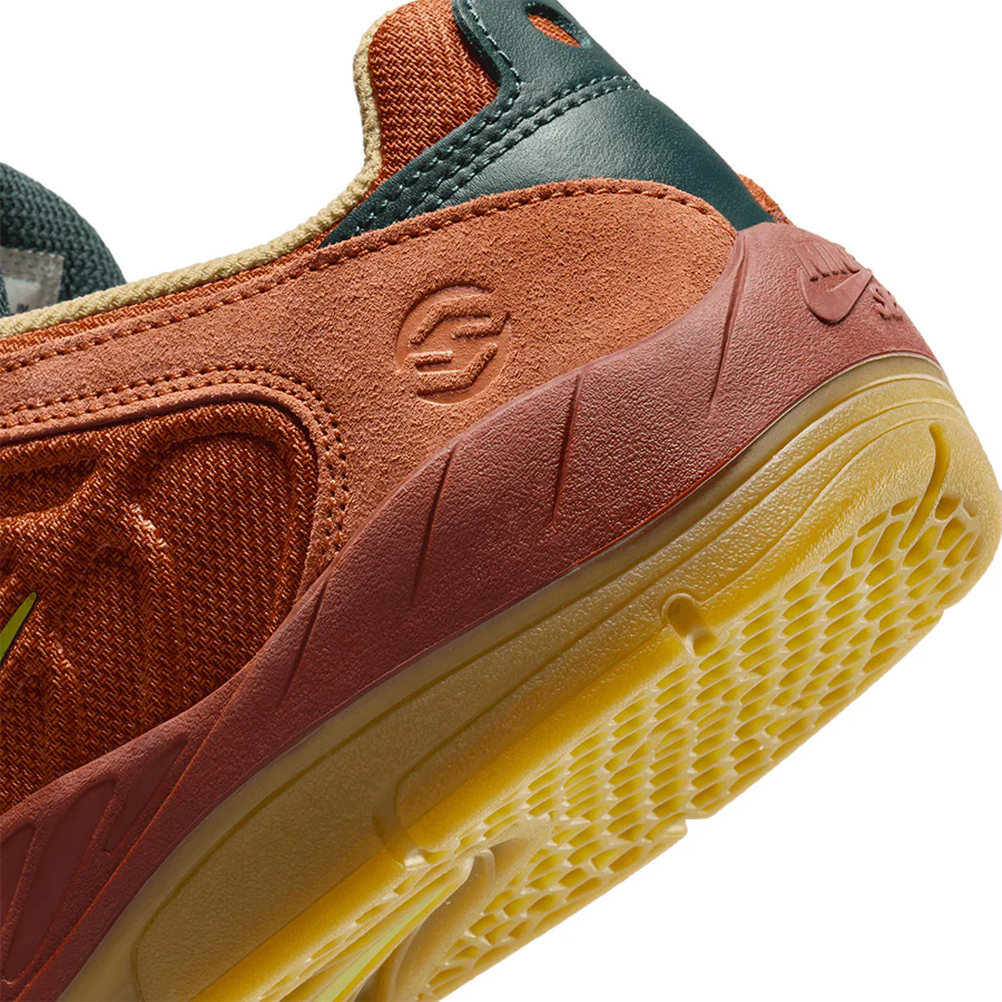 Nike SB Vertebrae - Dark Russet/Pear-Desert Orange - Image 9