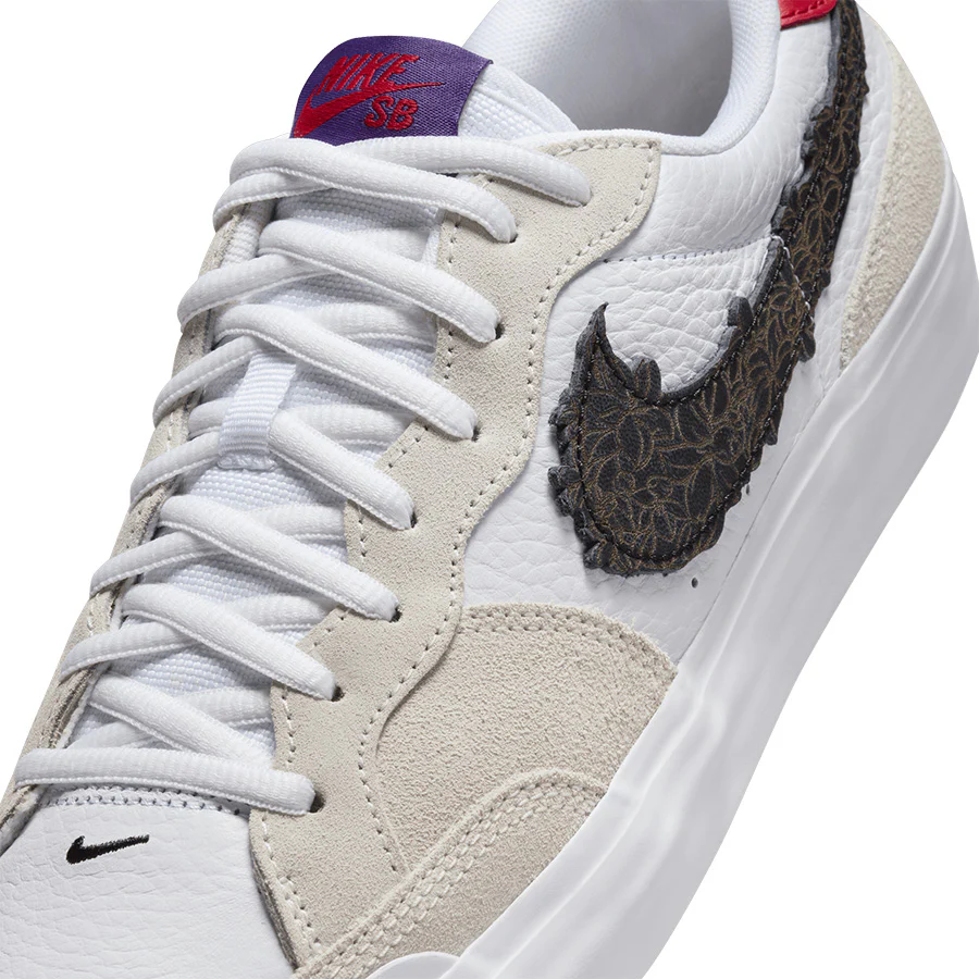 Nike SB Wmns Zoom Pogo Plus - Sail/Black-White-Gym Red - Image 10