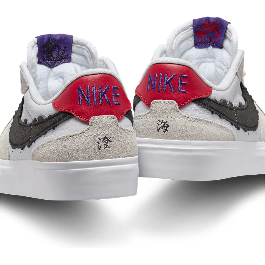 Nike SB Wmns Zoom Pogo Plus - Sail/Black-White-Gym Red - Image 6