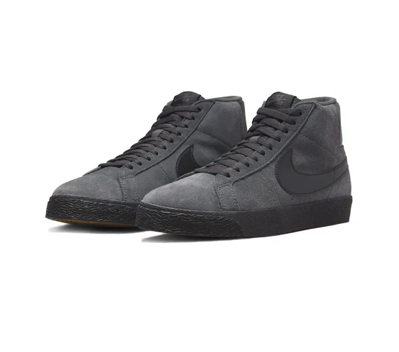 Nike SB Zoom Blazer Mid - Anthracite/Black-Anthracite-Black - Image 2