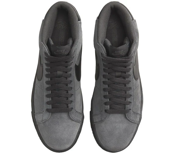 Nike SB Zoom Blazer Mid - Anthracite/Black-Anthracite-Black - Image 3