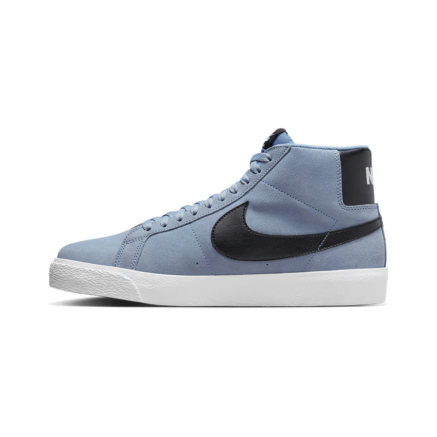 Nike SB Zoom Blazer Mid - Ashen Slate/Black-White-Ashen Slate - Image 2