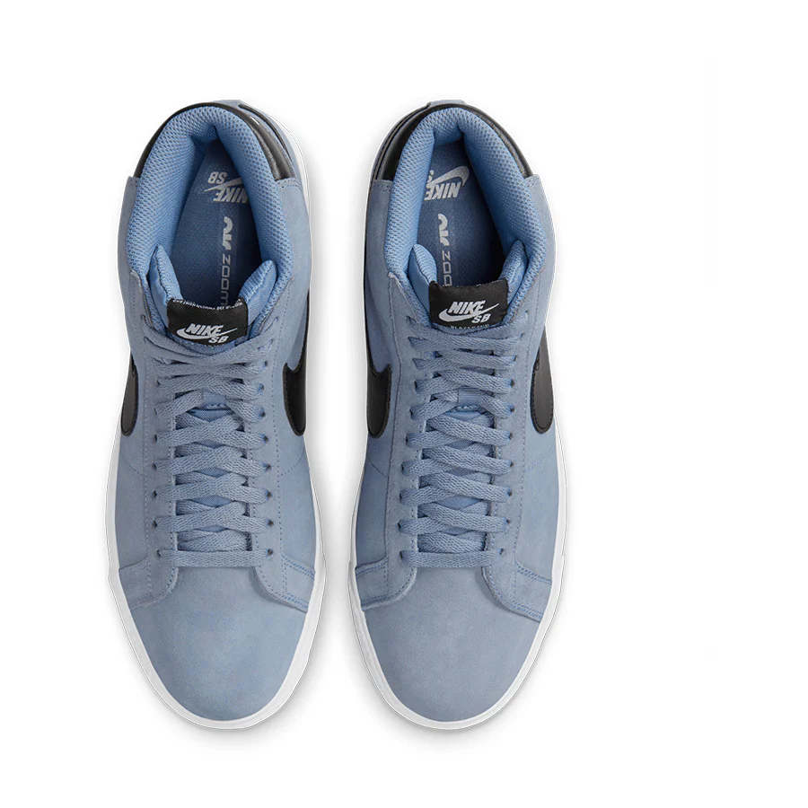 Nike SB Zoom Blazer Mid - Ashen Slate/Black-White-Ashen Slate - Image 7