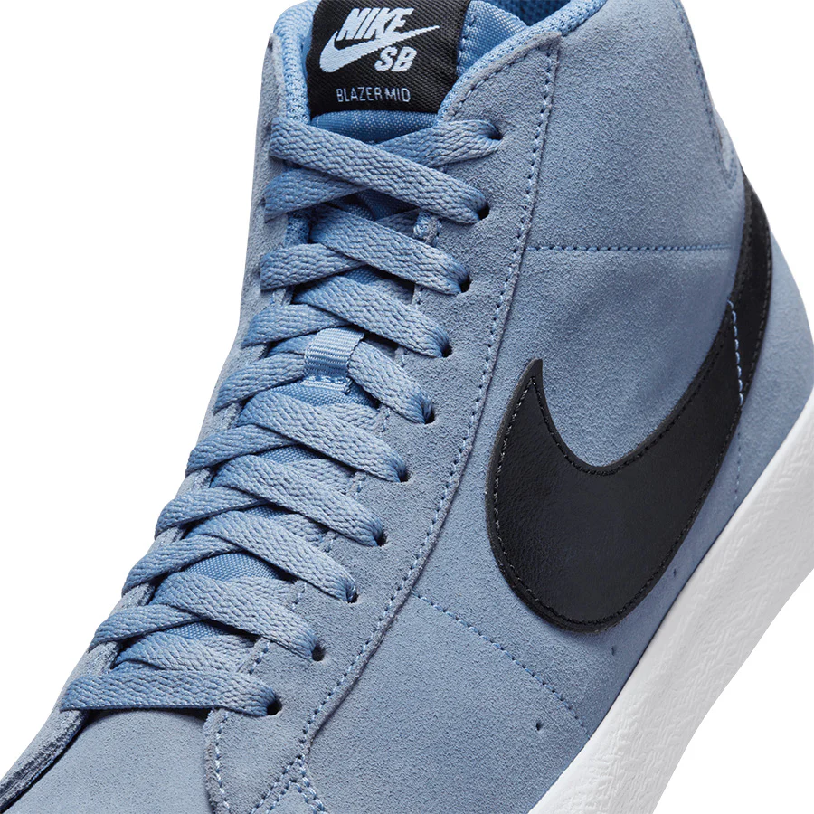 Nike SB Zoom Blazer Mid - Ashen Slate/Black-White-Ashen Slate - Image 8