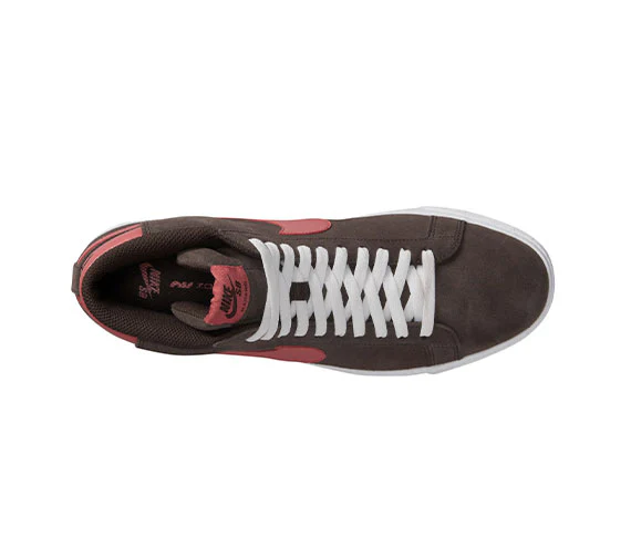Nike SB Zoom Blazer Mid - Baroque Brown/Adobe-Barodue Brown-White - Image 2