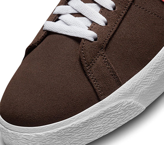 Nike SB Zoom Blazer Mid - Baroque Brown/Adobe-Barodue Brown-White - Image 4
