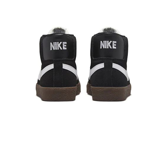 Nike SB Zoom Blazer Mid - Black/White-Black-Sail - Image 3