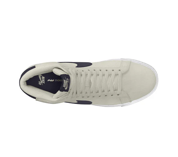 Nike SB Zoom Blazer Mid - Phantom/Cave Purple-Phantom-White - Image 2