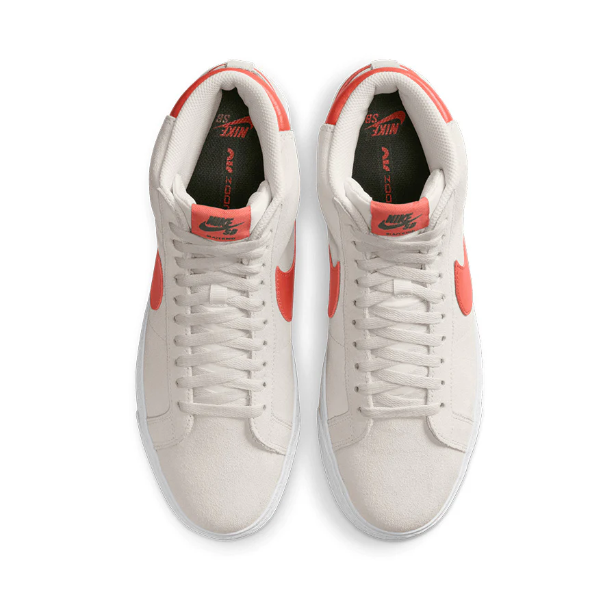 Nike SB Zoom Blazer Mid - Phantom/Cosmic Clay-White-Fir - Image 7
