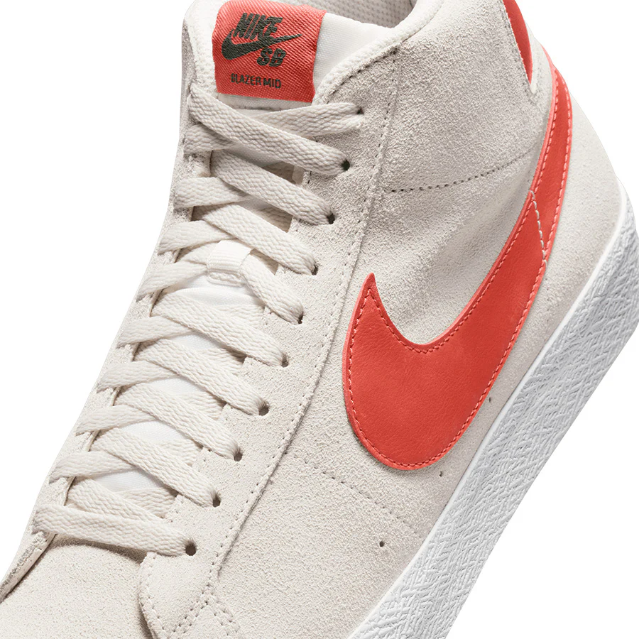 Nike SB Zoom Blazer Mid - Phantom/Cosmic Clay-White-Fir - Image 8