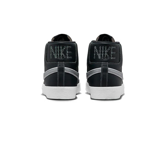 Nike SB Zoom Blazer Mid x Mason Silva - Blackened Blue/Wolf Grey - Image 4