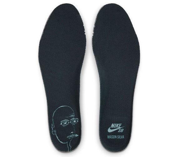 Nike SB Zoom Blazer Mid x Mason Silva - Blackened Blue/Wolf Grey - Image 8