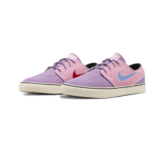 Nike SB Zoom Janoski OG+ - Lilac/Noise Aqua-Med Soft Pink - Image 2