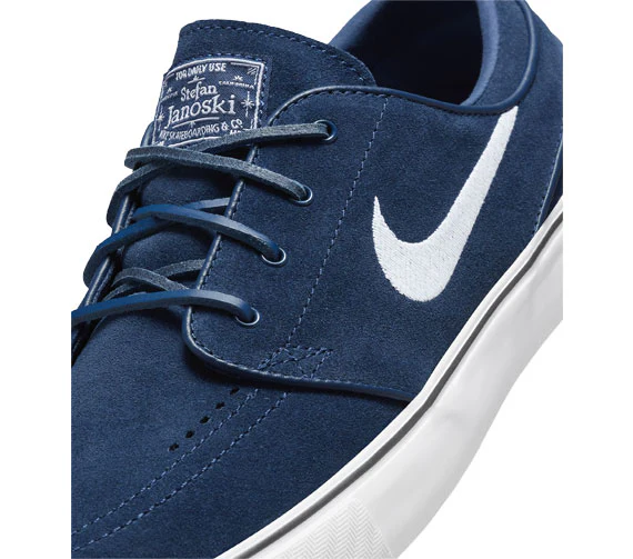 Nike SB Zoom Janoski OG+ - Navy/White-Navy-White - Image 7