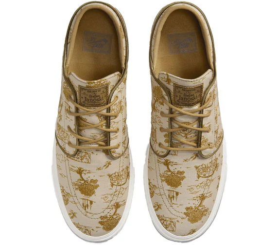 Nike SB Zoom Janoski OG+ Premium - Sesame/Flt Gold - Image 3